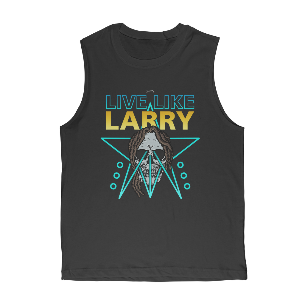 Larry Lazard (USA) "Live Like Larry" Muscle Tank Top