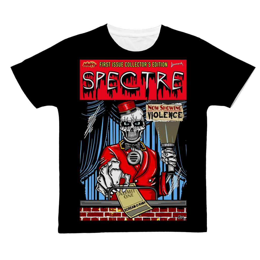 Spectre (USA) "1st Edition Black" Unisex Designer Tee