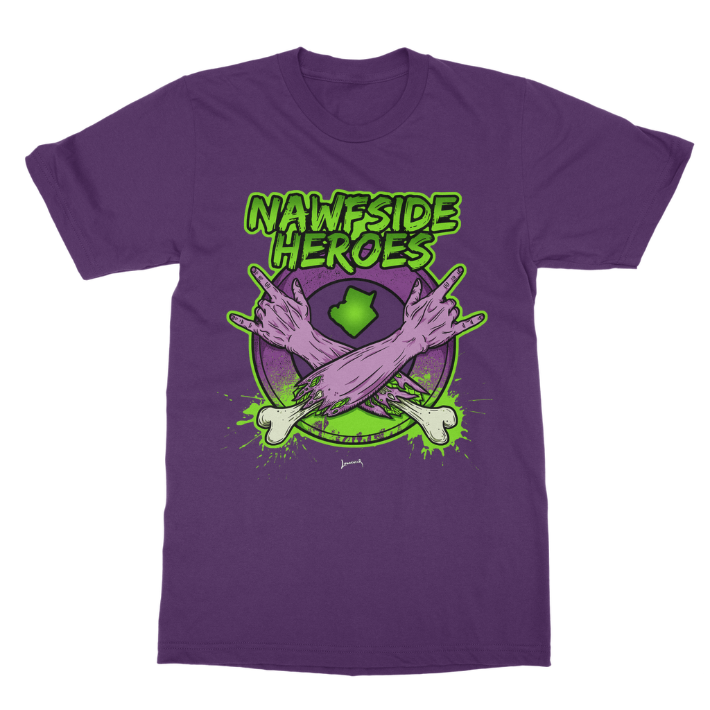 Nawfside Heroes (USA) "Coat of Arms" Unisex Classic Tee