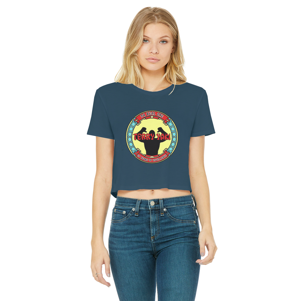 Terry Yaki (USA) "Da Real One" Women's Wear Crop Top