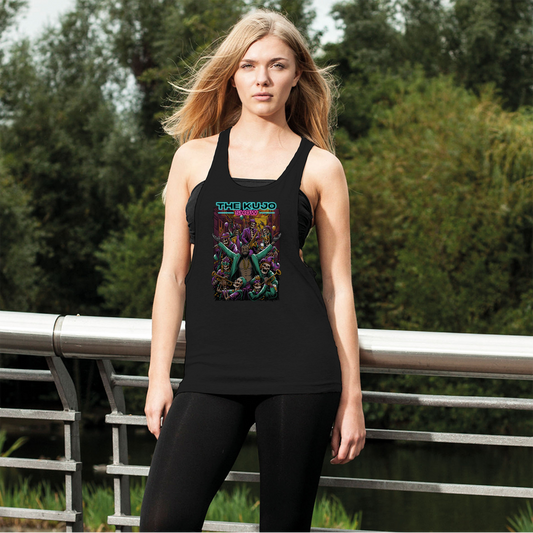 Jack Kujo (USA) "The Kujo Show" Women's Wear Loose Racerback Tank Top