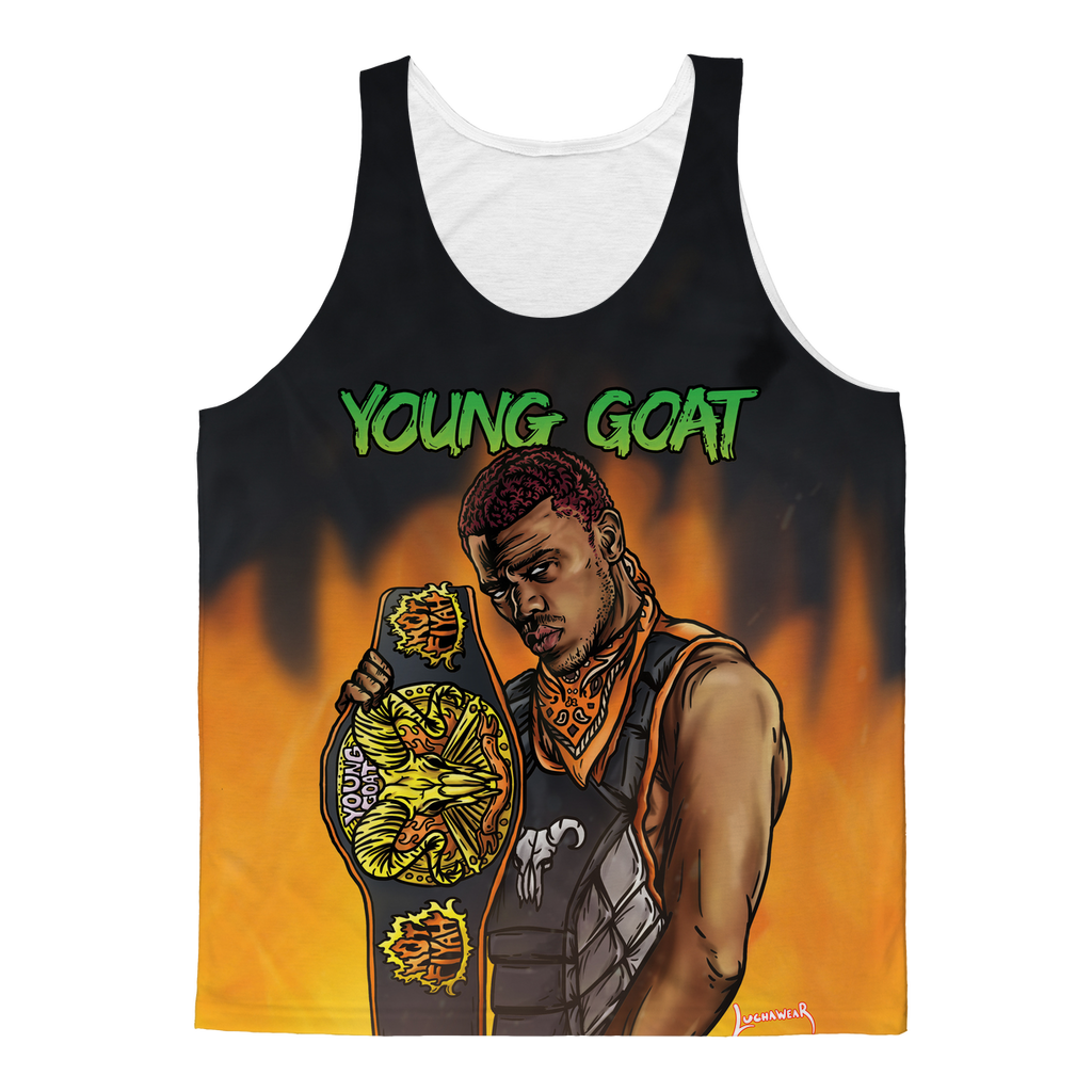Myron Reed (USA) "Young Goat" Unisex Tank Top
