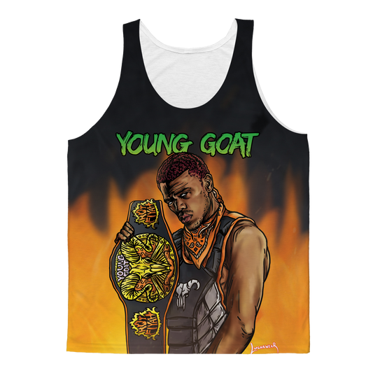 Myron Reed (USA) "Young Goat" Unisex Tank Top