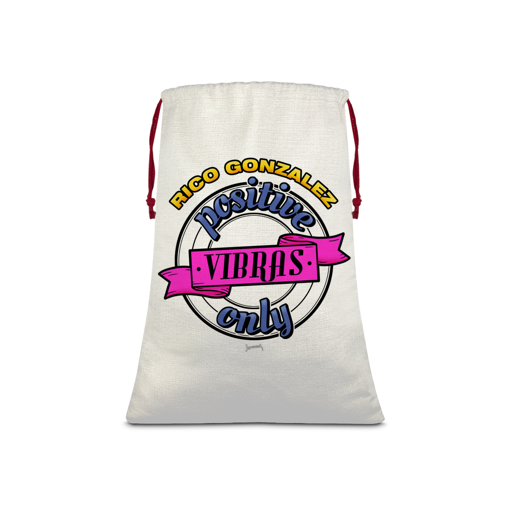 Rico Gonzalez (MEX) "Positive Vibras" Drawstring Bag