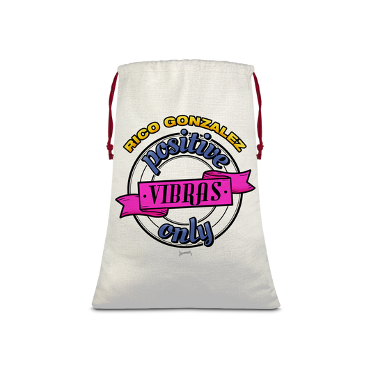 Rico Gonzalez (MEX) "Positive Vibras" Drawstring Bag