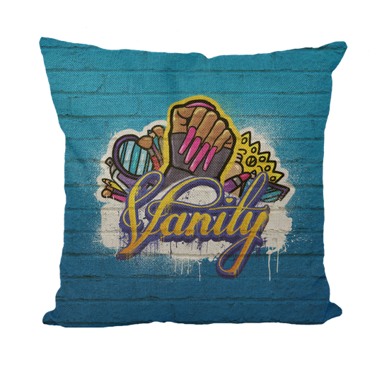 Vanity (USA) "Wall Glam" Throw Pillow