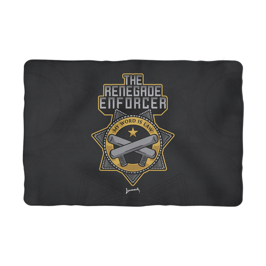 Renegade Enforcer (USA) "My Word is Law"  Pet Blanket