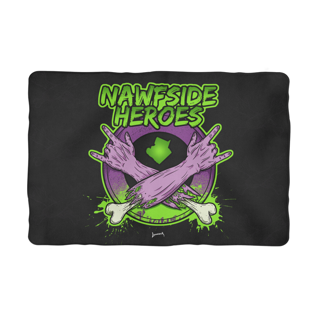 Nawfside Heroes (USA) "Coat of Arms"  Pet Blanket