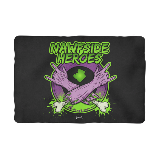 Nawfside Heroes (USA) "Coat of Arms"  Pet Blanket