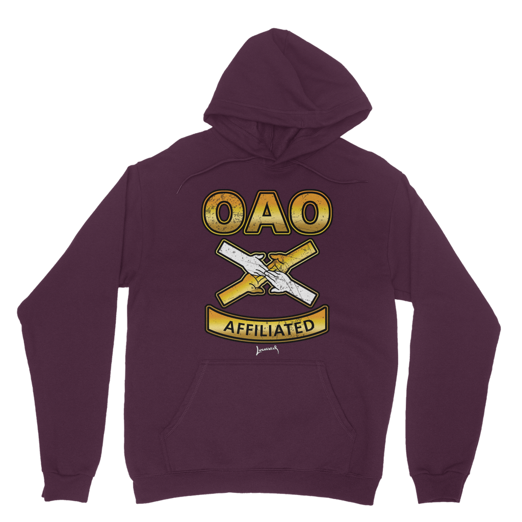 Over All Obstacles (USA) "Coat of Arms" Pullover Hoodie