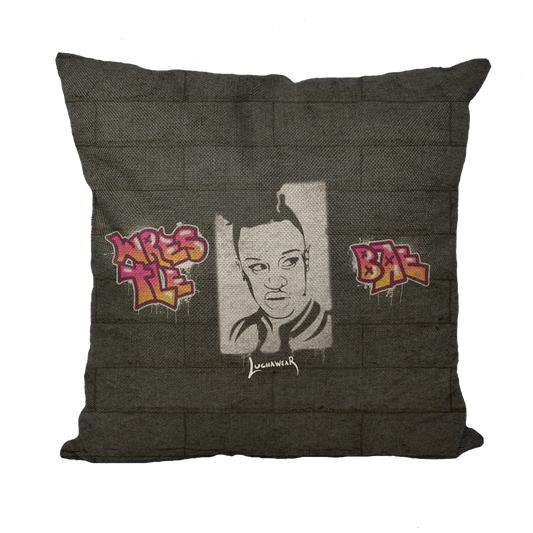 Vanity (USA) "Graffiti Portrait" Throw Pillow