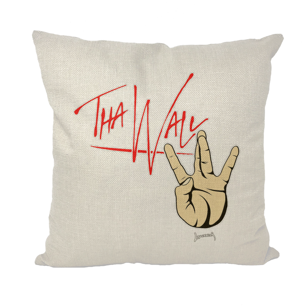 Big W (USA) "The Wall" Throw Pillow with Insert