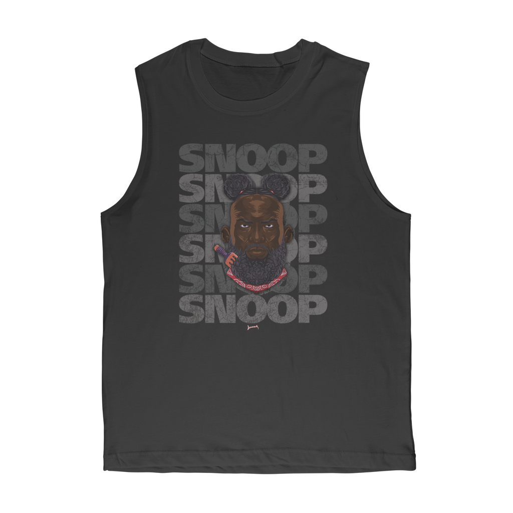 Snoop Strikes (USA) SNOOP Muscle Tank Top