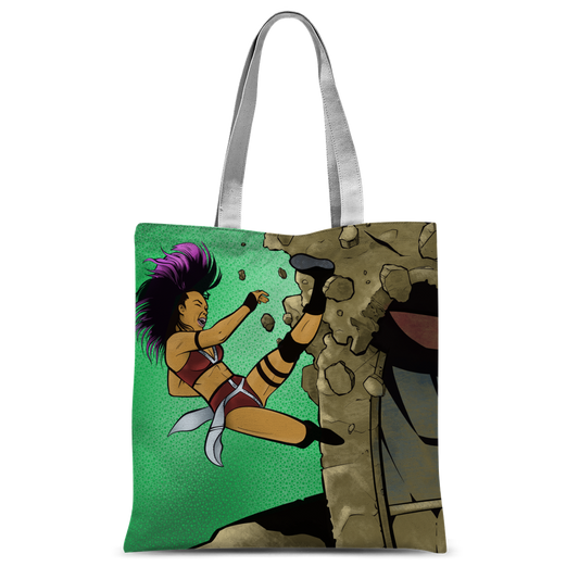 Zeda Zhang (USA) "Kick" Tote Bag