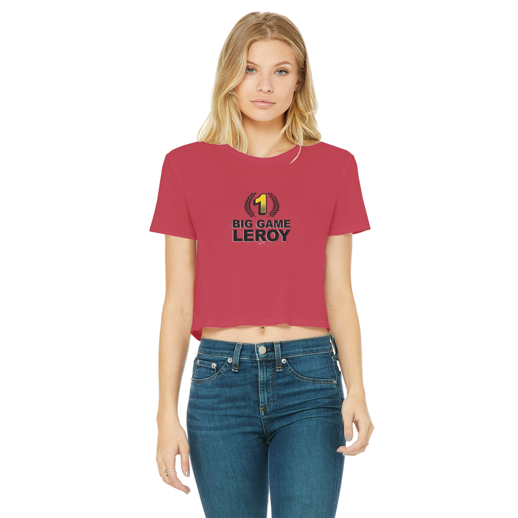 Leroy Green (USA) "Number One" Women's Wear Crop Top