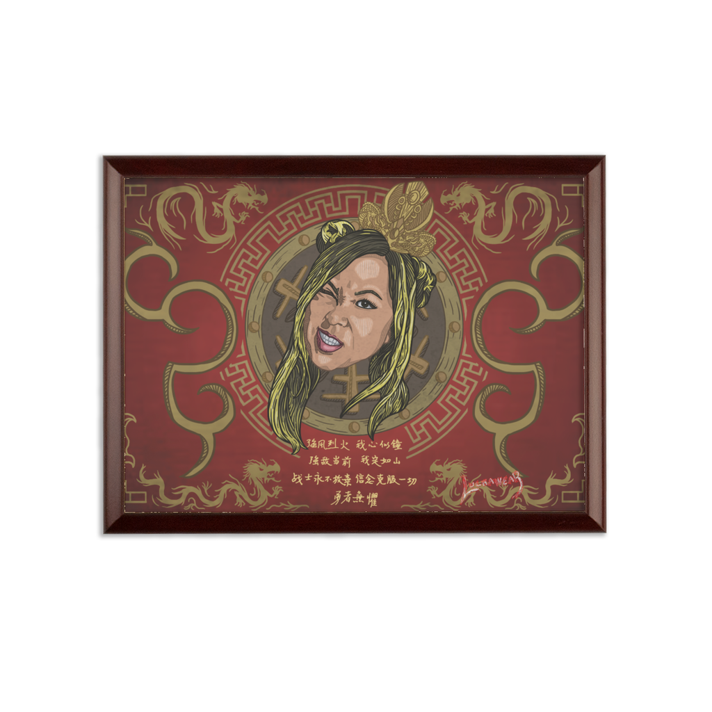 Zeda Zhang (USA) "Tradition" Wall Art Plaque