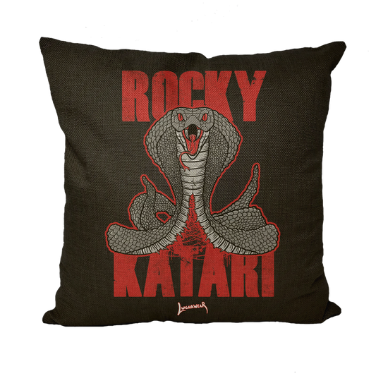 Rocky Katari (BOL) "Bleeding Snake" Throw Pillow