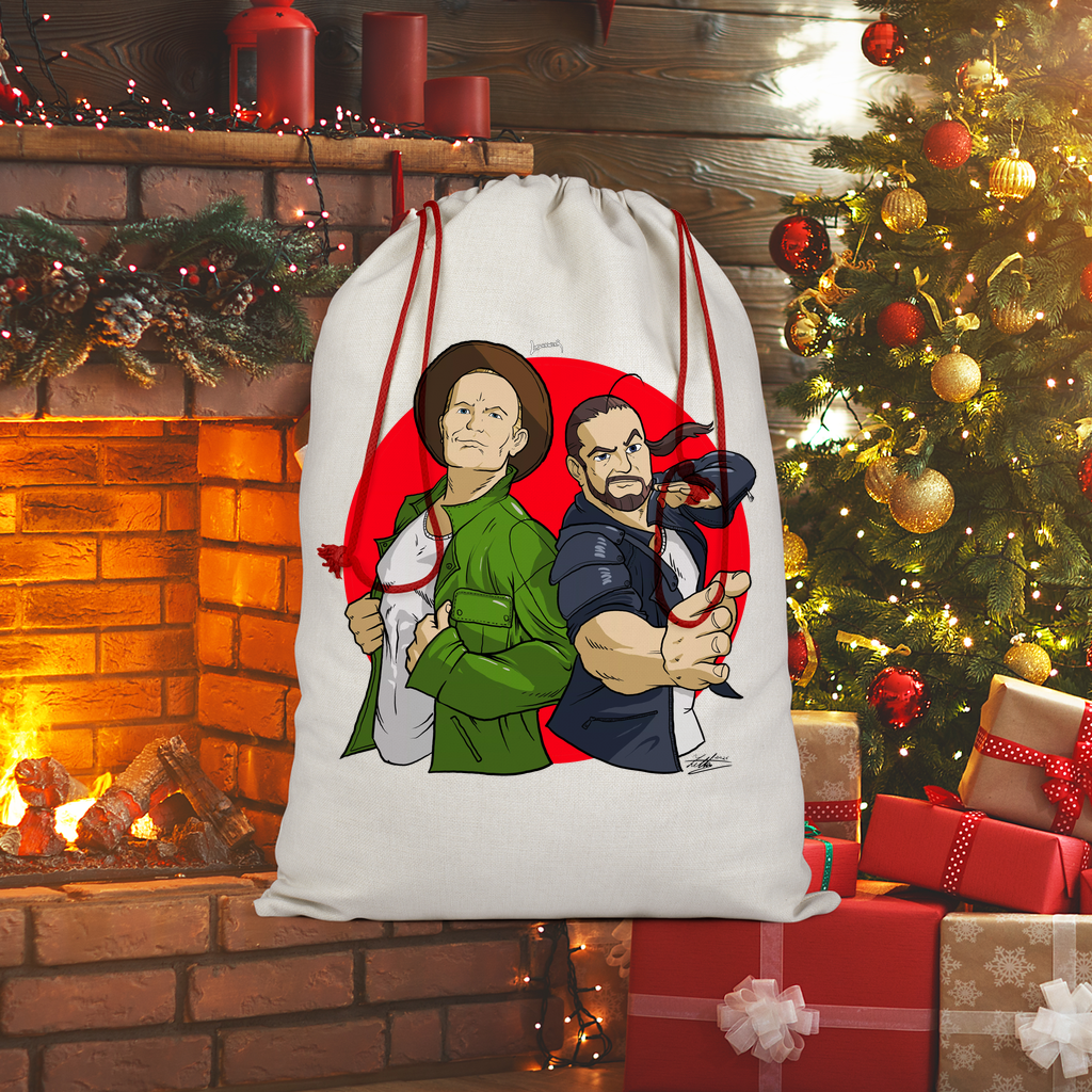 Double Impact (USA) "Comic Attack" Drawstring Bag