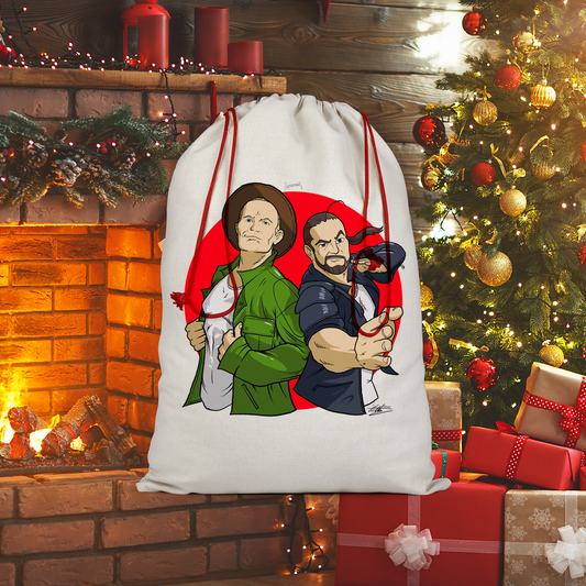 Double Impact (USA) "Comic Attack" Drawstring Bag