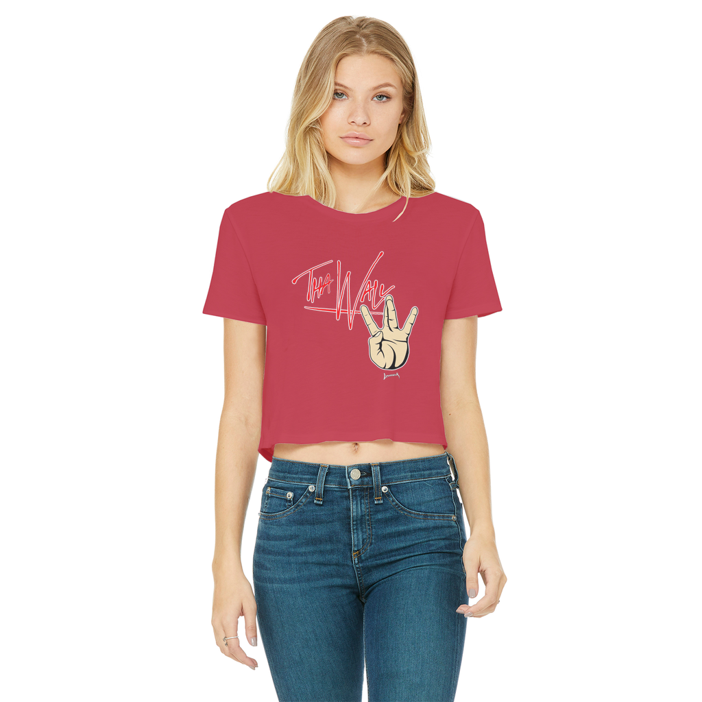 Big W (USA) "The Wall" Women's Wear Crop Top