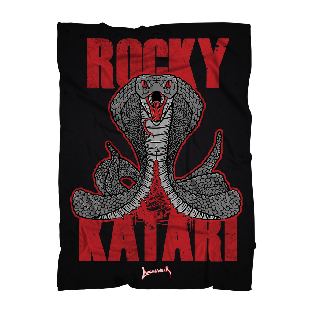 Rocky Katari (BOL) "Bleeding Snake" Throw Blanket