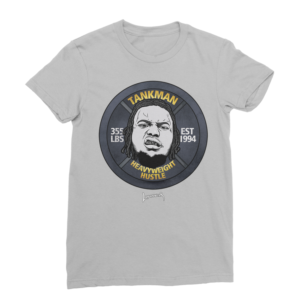 Calvin Tankman (USA) "Heavyweight Hustle" Women's Wear T-Shirt
