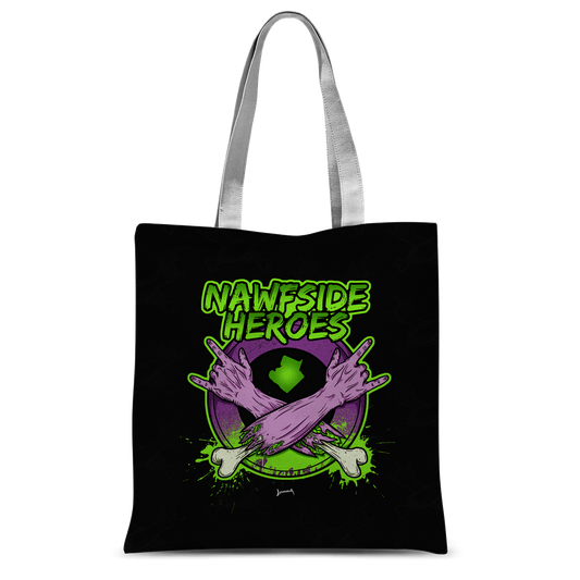 Nawfside Heroes (USA) "Coat of Arms" Tote Bag