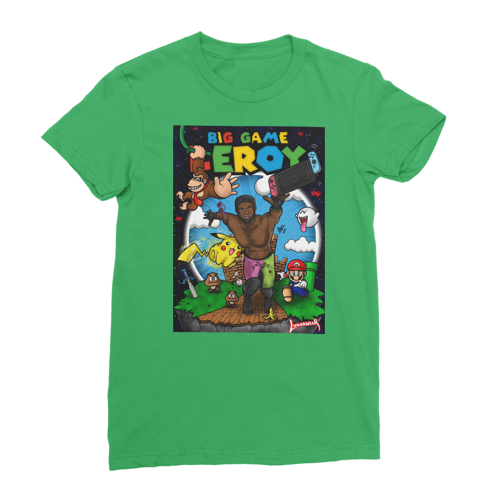 Get your game on! (USA) "Leroy Green" Women's Wear T-Shirt