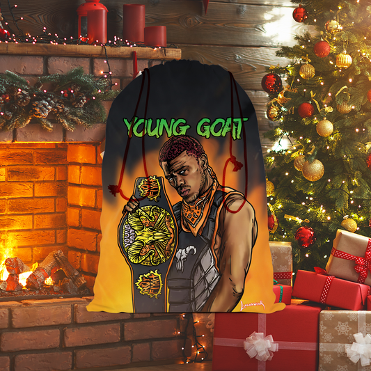 Myron Reed (USA) "Young Goat" Drawstring Bag