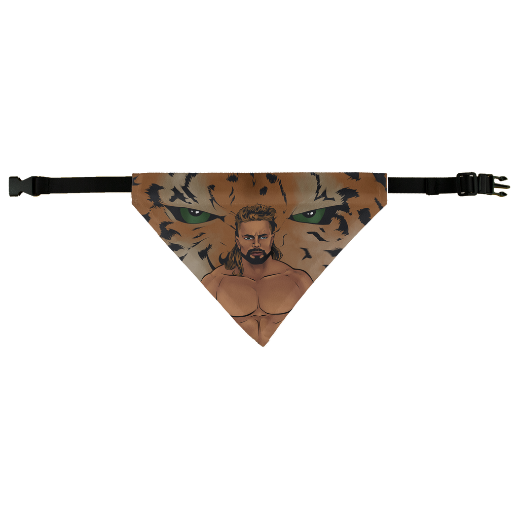 Brian Pillman Jr. (USA) "Tiger Power" Doggie/ Pet Bandana