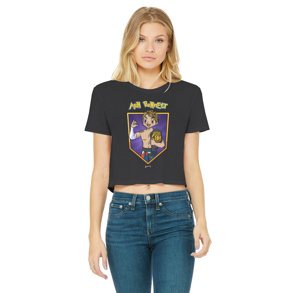 Ash Bennett (USA) "Champ" Women's Wear Crop Top