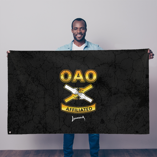 Over All Obstacles (USA) "Coat of Arms" Flag