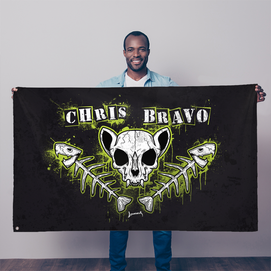 Chris Bravo (BOL) "Fish Bonez" Flag