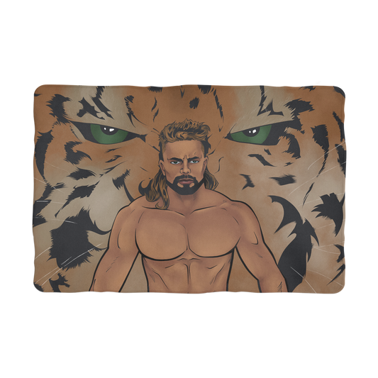 Brian Pillman Jr. (USA) "Tiger Power"  Pet Blanket