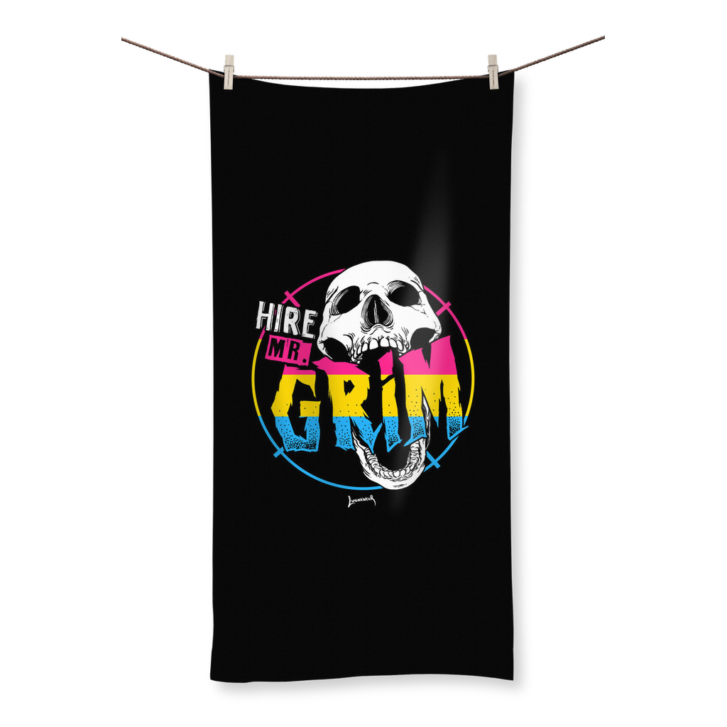 Mr Grim (USA) "Grim and Proud" Home and Beach Towel