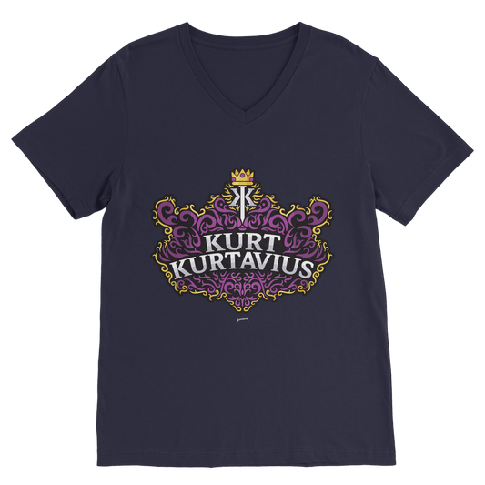 Kurt Kurtavious (USA) "Royalty " V Neck Tee