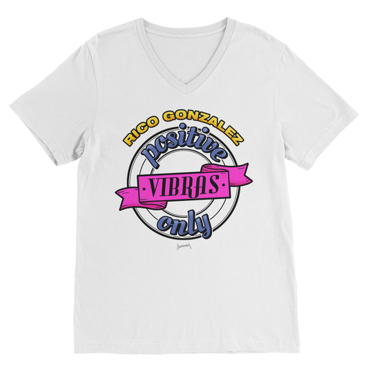 Rico Gonzalez (MEX) "Positive Vibras" V Neck Tee