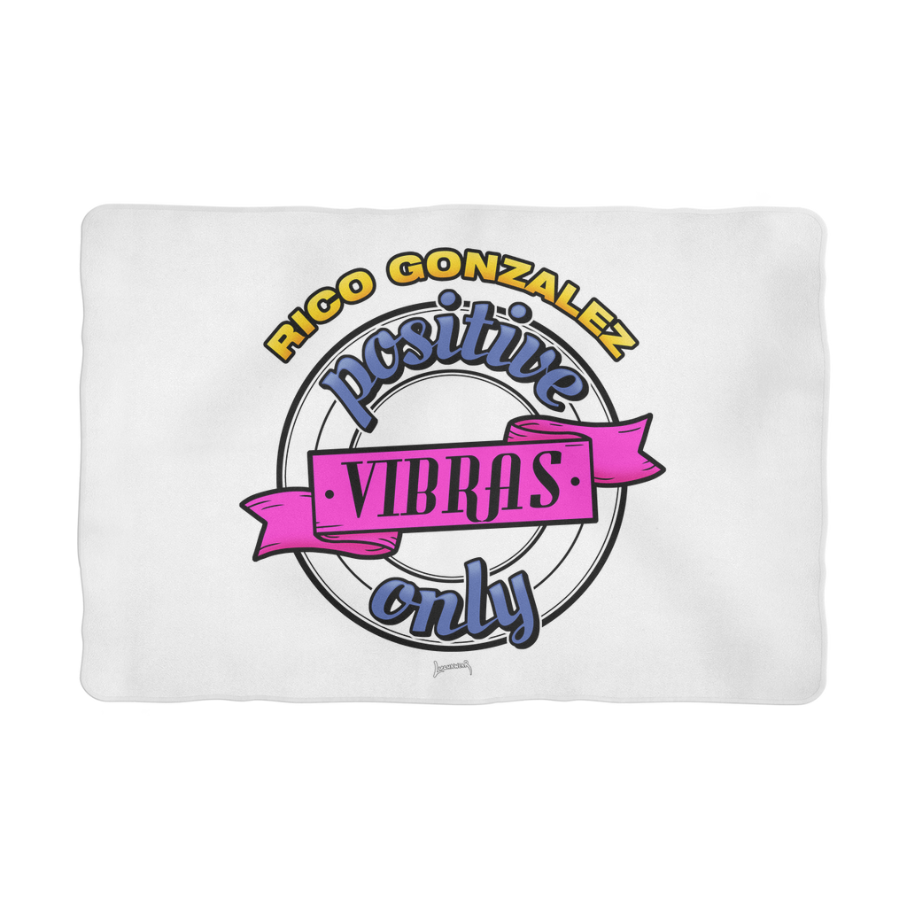 Rico Gonzalez (MEX) "Positive Vibras" Pet Blanket
