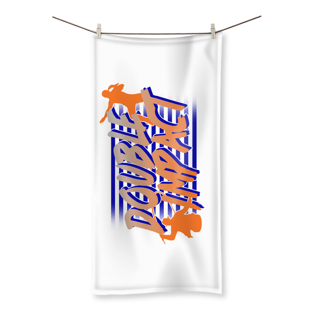 Double Impact (USA) "Logo" Home and Beach Towel