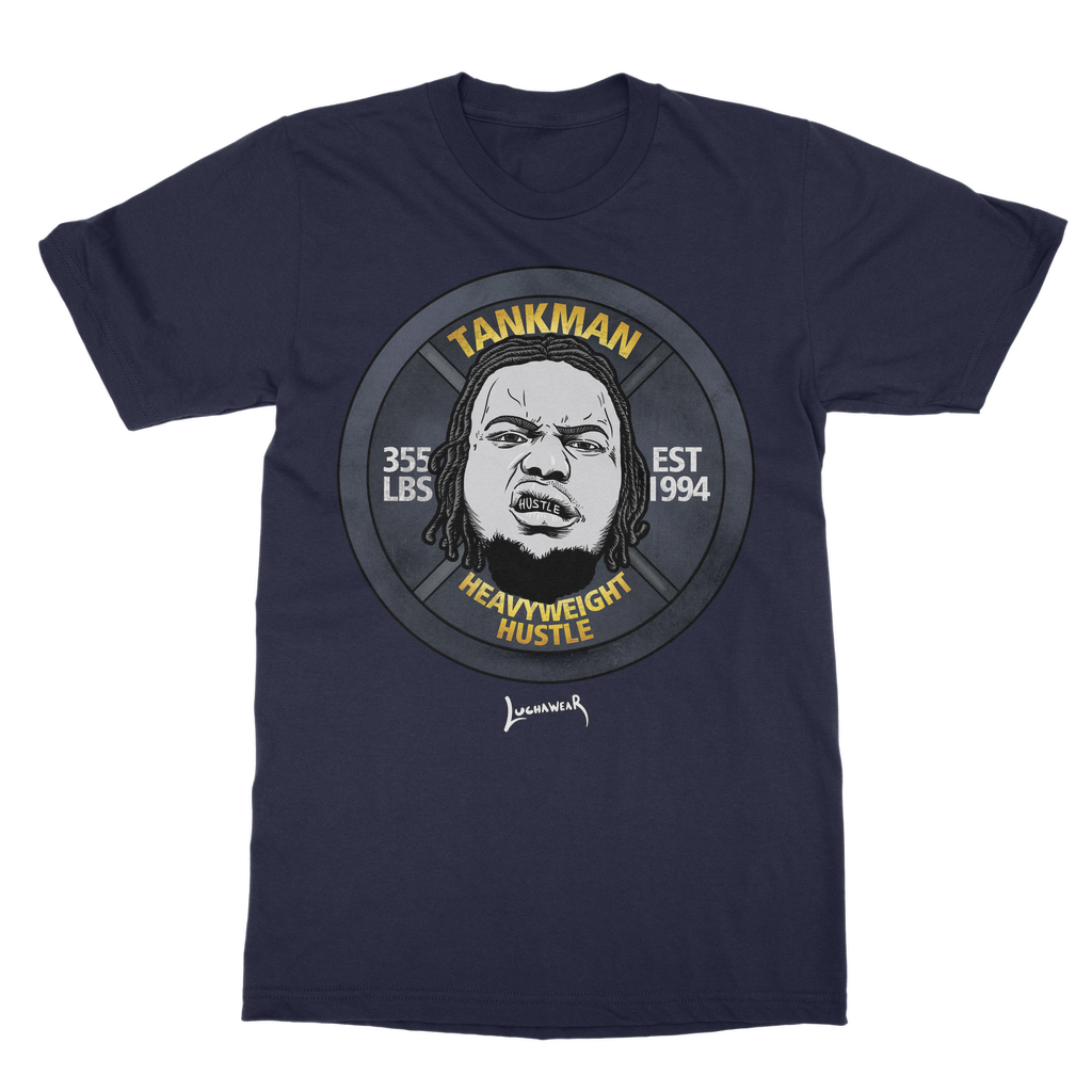 Calvin Tankman (USA) "Heavyweight Hustle" Unisex Heavy Cotton Tee