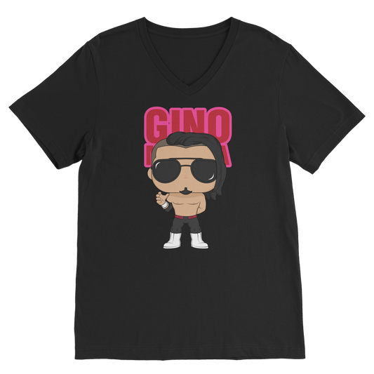 Gino Medina (USA) "Lil Gino" V Neck Tee