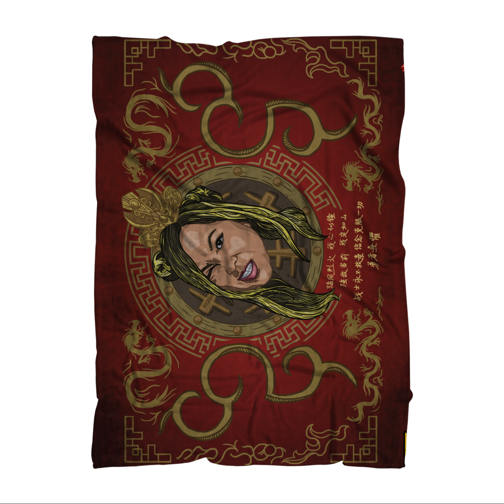 Zeda Zhang (USA) "Tradition" Throw Blanket