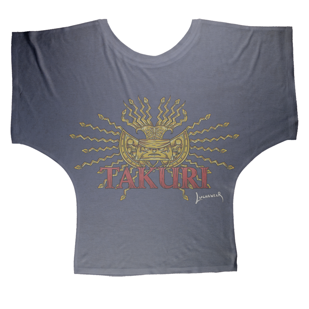 Takuri (USA) "Golden Sun" Women's Wear Batwing Top