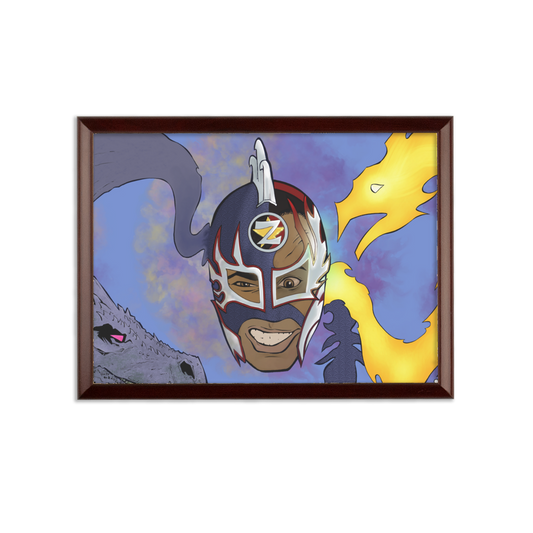 ZENSHI (USA/CHL) "Historia" Wall Art Plaque