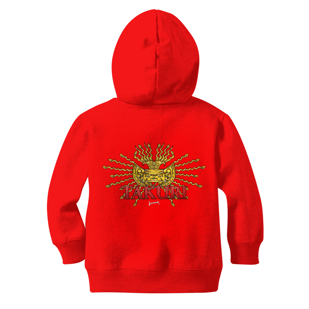 Takuri (ECU) "Golden Sun" Youthwear Zip Hoodie