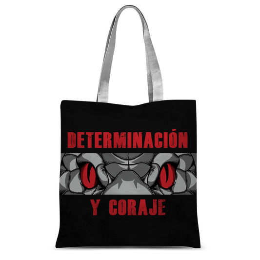 Rocky Katari (BOL) "Determination & Courage" Tote Bag