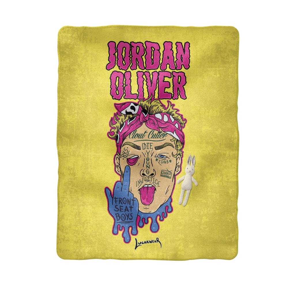 Jordan Oliver (USA) "Clout Man" Baby Blanket