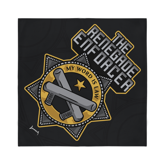 Renegade Enforcer (USA) "My Word is Law" Bandana