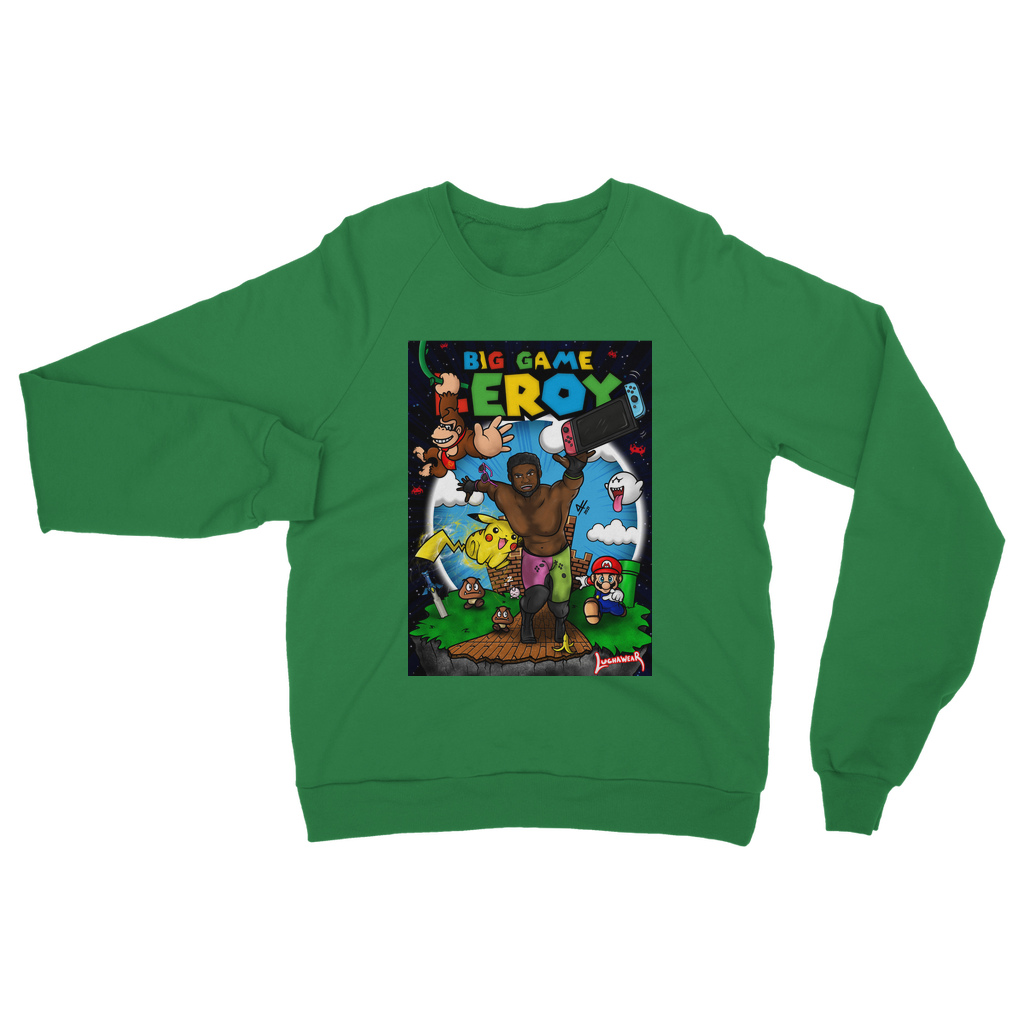 Get your game on! (USA) "Leroy Green" Unisex Sweatshirt