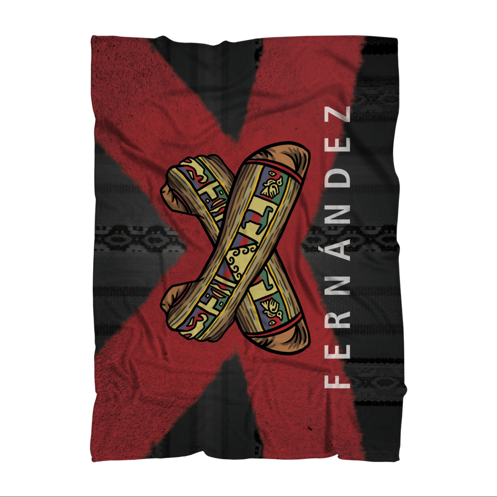 Dick Fernandez (BOL) "Aguayo" Throw Blanket